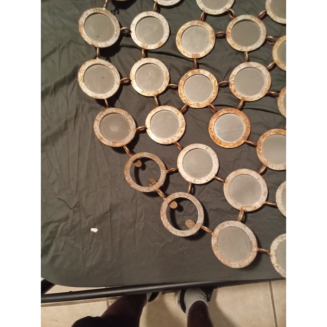 Late 20 Century Vintage Sunburst Mirror For Sale - Image 4 of 4