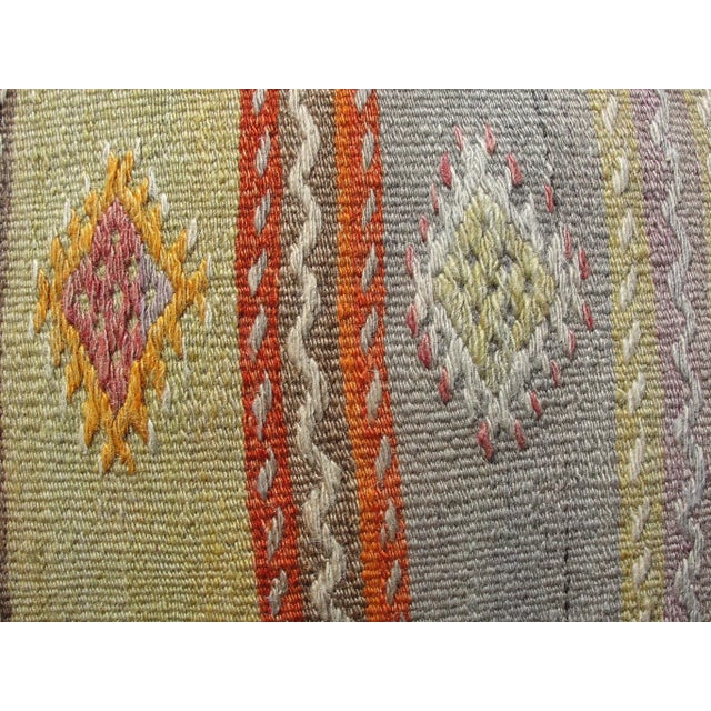 Kilim Rug Pillow For Sale In Houston - Image 6 of 11