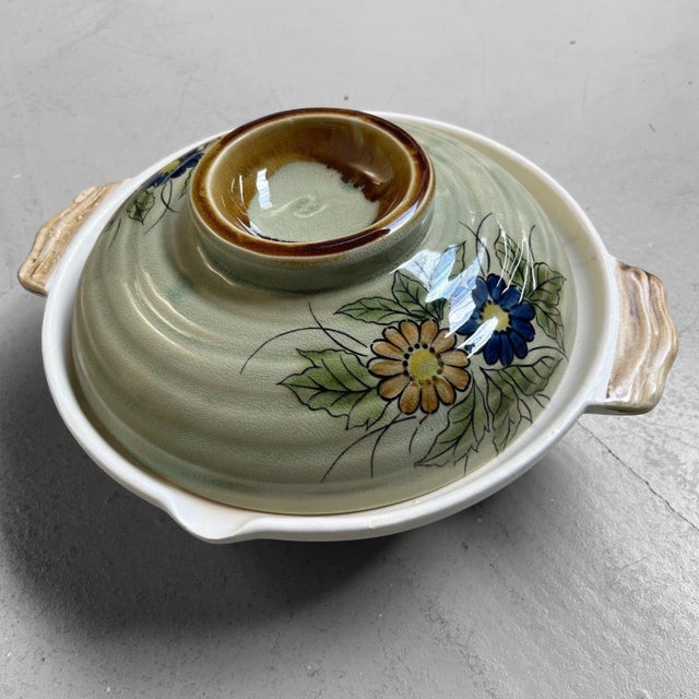 Vintage Japanese Ceramic Donabe Hotpot and Sake Set, 1970s, Set of 8 For Sale - Image 18 of 18