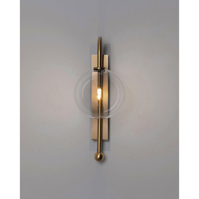 Metal Naples Wall Sconce For Sale - Image 7 of 12