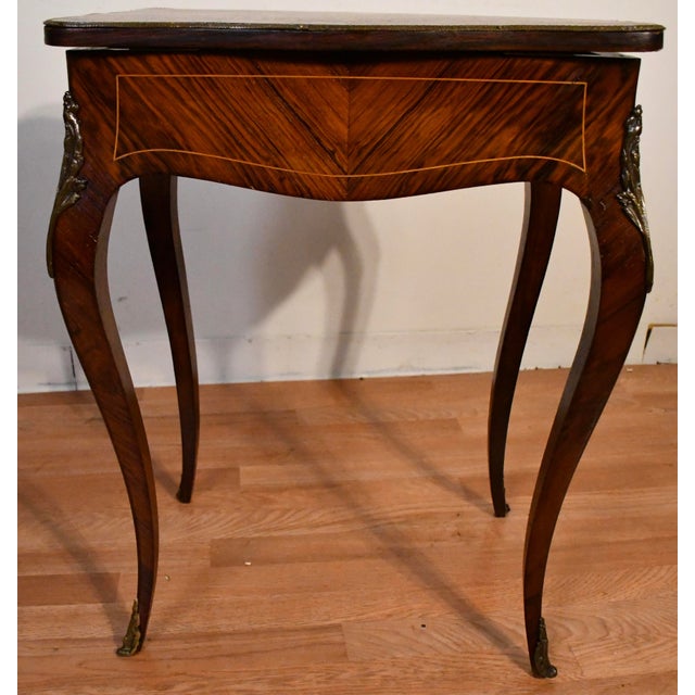 We are pleased to offer this beautiful Antique french louis xv vanity table, from the 1890 s. This table is made of...