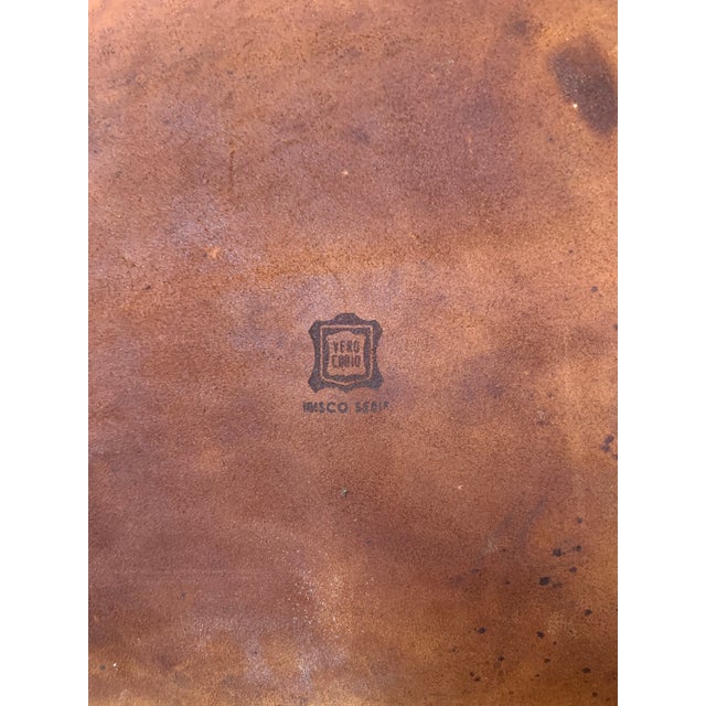 Ibisco Chairs Set of 4 Italian Leather For Sale - Image 11 of 16