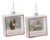 Glass Gnome Shadow Box Ornament (Set of 6) For Sale