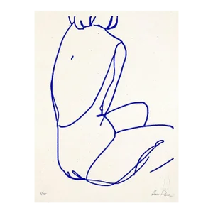 Female Silhouette - Limited Edition Screen Print