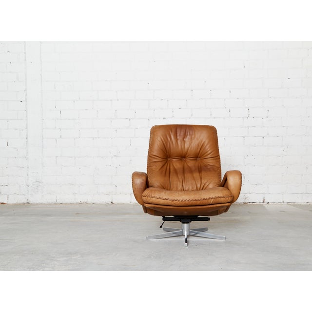 S231 James Bond Swivel Armchair from de Sede, 1960s For Sale - Image 6 of 18