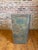Antique Industrial Galvanized Steel Angled Shelving Unit For Sale - Image 12 of 16