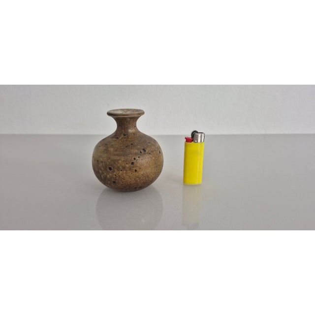 Small Studio Ceramic Vase, Denmark, 1960s For Sale - Image 3 of 15