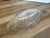 Vintage Pressed Clear Glass Oval Celery or Relish Dish For Sale - Image 4 of 11