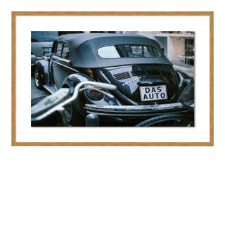 Das Auto by Todd Diemer, Contemporary Photograph in Gold, Small For Sale