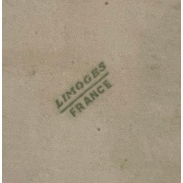 Limoges, France Pair French Limoges Porcelain Plaques in Ornate Gilt Metal Frames. Early 20th C. For Sale - Image 4 of 10