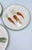 1950s 1950s Italian Majolica n.708 Vintage 8" Serving Plates Hand Painted Pottery - 3pc Set For Sale - Image 5 of 6