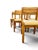 Rustic French Pine Dining Chairs, 1970s, Set of 6 For Sale - Image 3 of 8