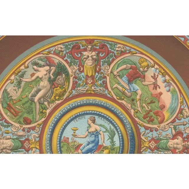 Paper Duran after Albert Racinet, LXVII of L’Ornement Polychrome, 1869, Paper For Sale - Image 7 of 10