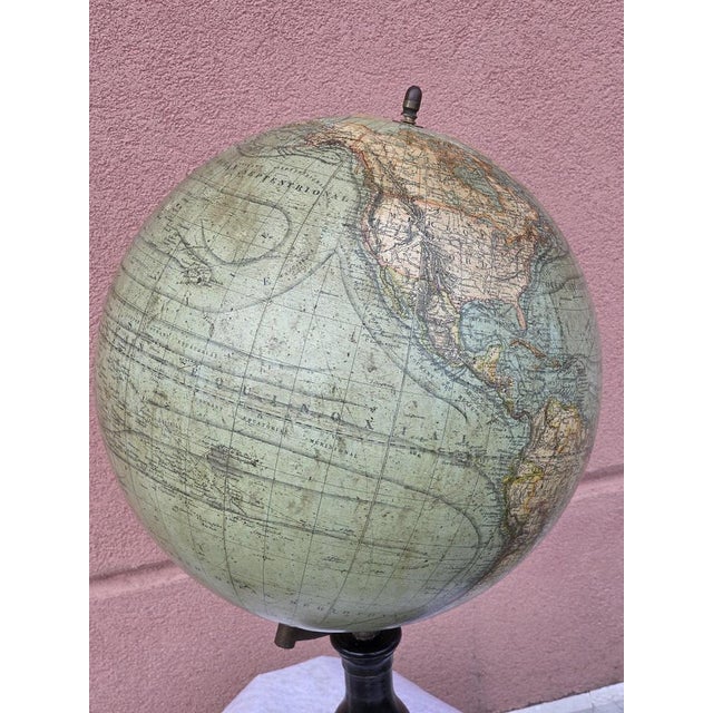 French Terrestrial Globe from G. Thomas, 1890 For Sale - Image 12 of 14