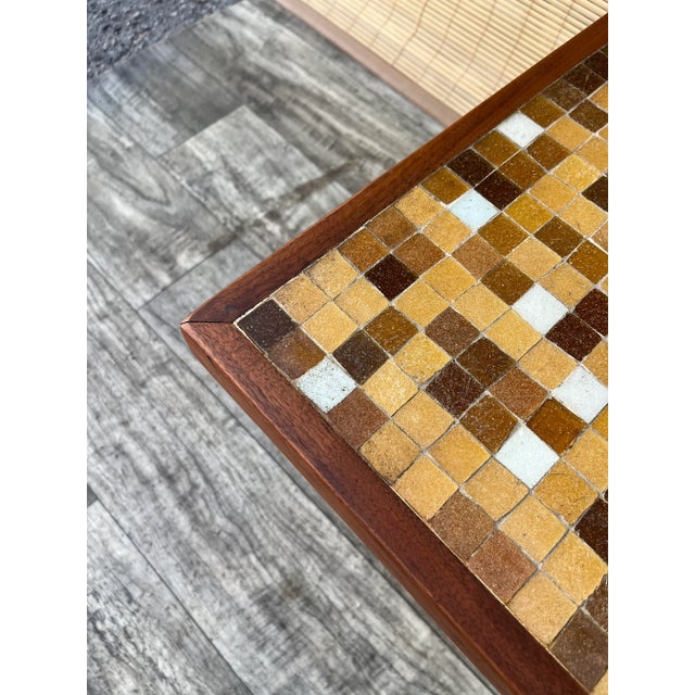 Mid Century Modern Mosaic Top Coffee Table. Circa 1960s For Sale - Image 11 of 12