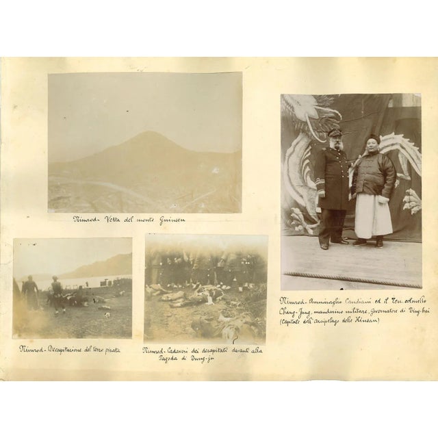 Unknown, Ancient Views of Hong-Kong, Albumen Print, 1890s, Set of 6 For Sale - Image 3 of 3