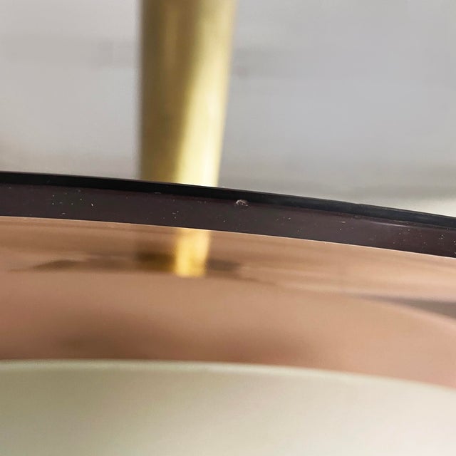 Gold Mid-Century Modern Italian Glass Model 1462 Pendant Light by Max Ingrand for Fontana Arte, 1950s For Sale - Image 8 of 13