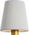 Transitional Visual Comfort Signature 4" Silk Empire Shade For Sale - Image 3 of 3
