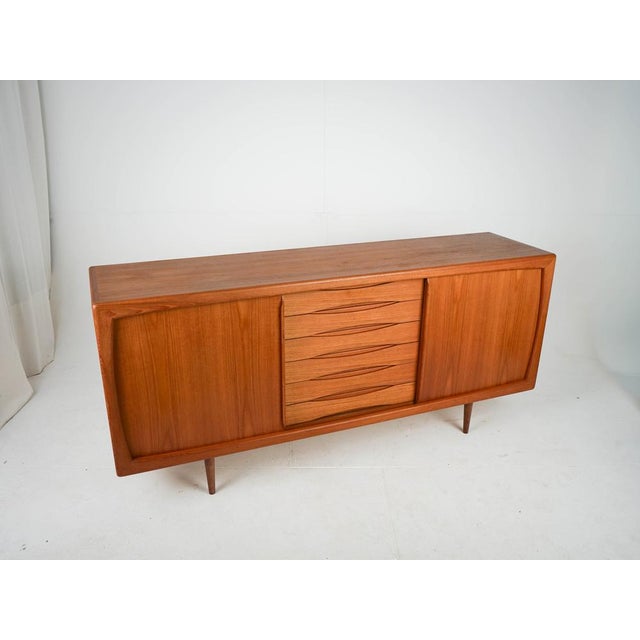 1960s Vintage Teak Sideboard from Dyrlund, 1960s For Sale - Image 5 of 14