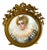Luc, Miniature Portrait of a Lady in Elizabethan Costume, 1800s, Painting, Framed For Sale