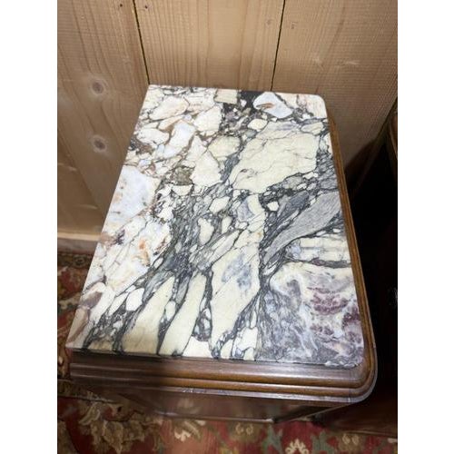 Wood Art Deco Bedside Tables, Set of 2 For Sale - Image 7 of 9