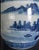 Ceramic Antique Japanese Blue and White (Sometsuke) Porcelain Hibachi With Applied Inscription For Sale - Image 7 of 18