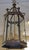 6 Light Regency Style Wrought Iron Black & Gold Chandelier Lantern Dimensions : 50" Tall X 20" Wide X 20" Deep Very nice...
