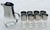 Iconic 9-piece Mid-Century Modern barware collection by Dorothy Thorpe. Dating to the 1960s, this incredibly rare expanded...