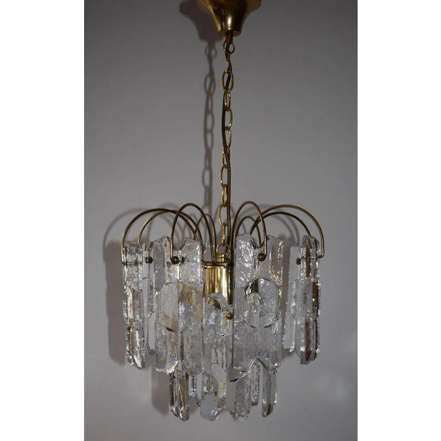 Metal Palazzo Ceiling Lamp by J.T. Kalmar, 1960s For Sale - Image 7 of 7