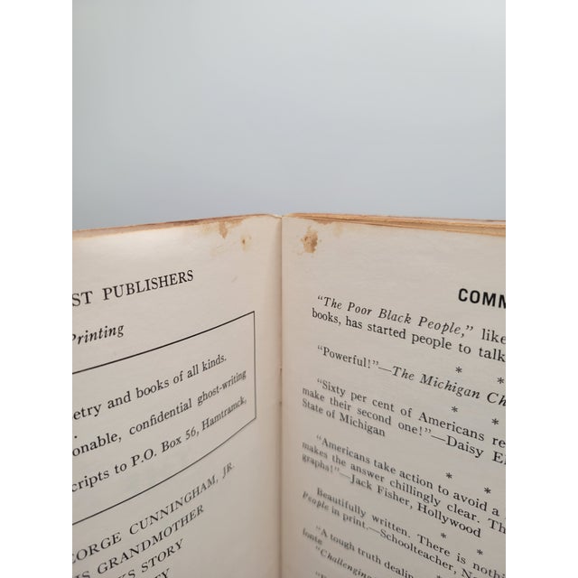 1960s "The Poor Black People-a Colletor's Item" by George Cunningham, Jr. For Sale - Image 6 of 12