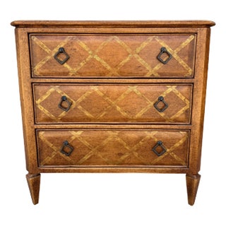 18th C Style Italian 3 Drawer Chest of Drawers Nightstand Commode - 1 of 2 For Sale
