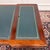 English Partner Desk with Green Leather For Sale - Image 18 of 18