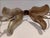 Dolbi Cashier Circa 1980s Dolbi Cashier Brass Art Nouveau Leaf Candle Holders- A Pair For Sale - Image 4 of 6
