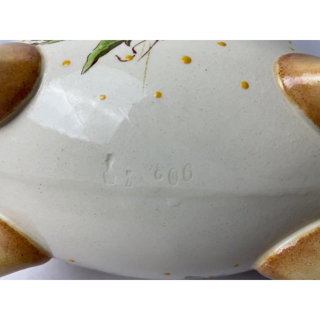 Earthenware Bowl for Luneville For Sale - Image 6 of 11