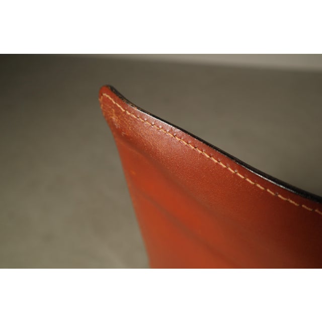 Vintage Cab 412 Dining Chairs by Mario Bellini for Cassina, 1970s, Set of 4 For Sale - Image 13 of 16