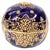 Antique Spherical Cobalt Blue Jewelled Porcelain Trinket Box from Coalport, 1880 For Sale - Image 11 of 11
