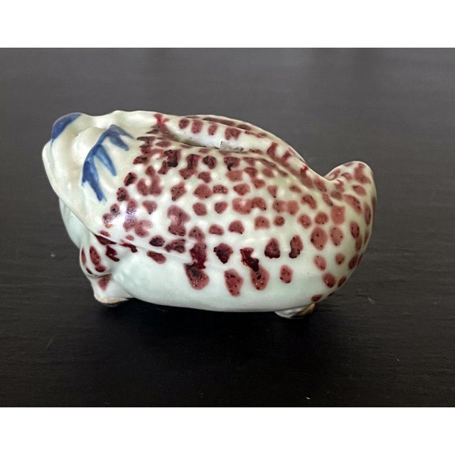 Korean Ceramic Water Dropper in Frog Form For Sale - Image 10 of 12