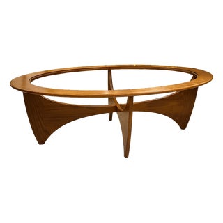 Astro Oval Teak Table by Victor Wilkins for G-Plan, 1960s For Sale