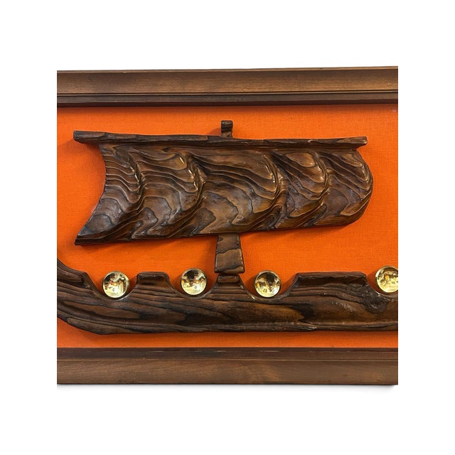 Mid-Century Modern 1960s Mid Century Modern "Viking Ship" #300 by Witco For Sale - Image 3 of 6