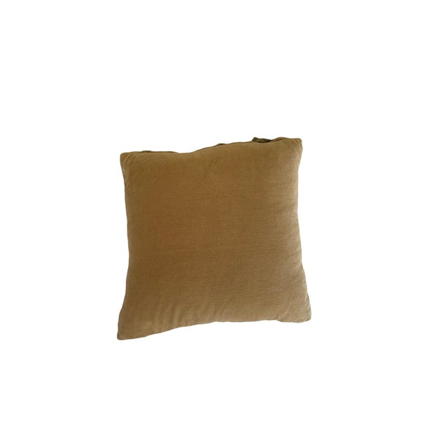 Victorian Authentic Victorian Needlepoint Pillow From the Mid-to-Late 19th Century For Sale - Image 3 of 4