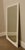Hollywood Regency Vintage White Painted Faux Bamboo Wall Mirror For Sale - Image 4 of 13