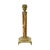 Onyx and Brass Column Table Lamp, 1950s For Sale - Image 4 of 17