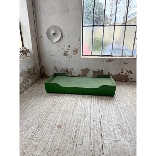 Forest Green Ozoo Single Bed Marc Berthier for Roche Bobois, 1967 For Sale - Image 8 of 18