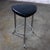Art Deco Early to Mid-20th Century Art Deco Streamline Moderne Low Stool Solid Chrome Legs & Black Vinyl Seat For Sale - Image 3 of 18