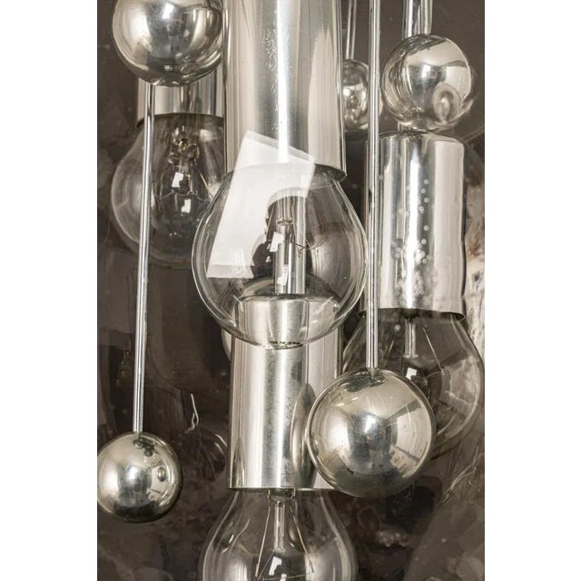 Large Sputnik Big Ball Pendant by Doria, Germany, 1970s For Sale - Image 3 of 13