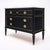 French chest of drawers or commode in the Louis XVI style. This chest is made of solid wood construction, primarily...