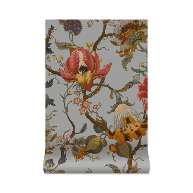 House of Hackney House of Hackney Artemis Wallpaper - Dove Grey For Sale - Image 4 of 4