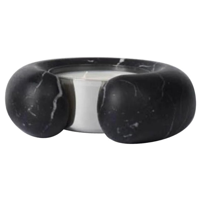 Antila Marble Candleholder by Dan Yeffet For Sale