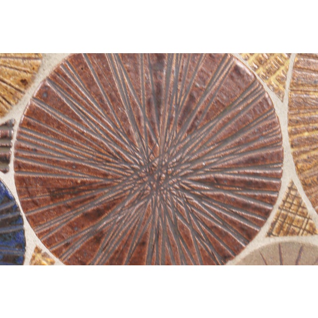 Coffee Table Teak & Ceramic attributed to Tue Poulsen for Haslev Mobelsnedkeri, Denmark, 1960 For Sale - Image 16 of 18