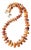 Baltic Amber and Turquoise Beaded Necklace 22" by Matthew Izzo For Sale